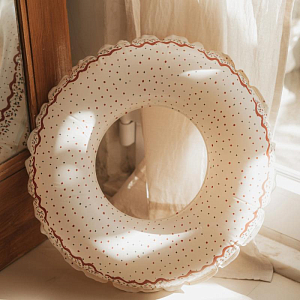 Круг надувной Mrs. Ertha "Unique Dots", шоколадная крошка, 45 см